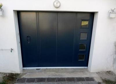 porte de garage gris porte de garage gris