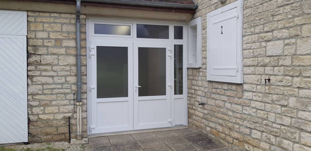 porte PVC blanche porte PVC blanche